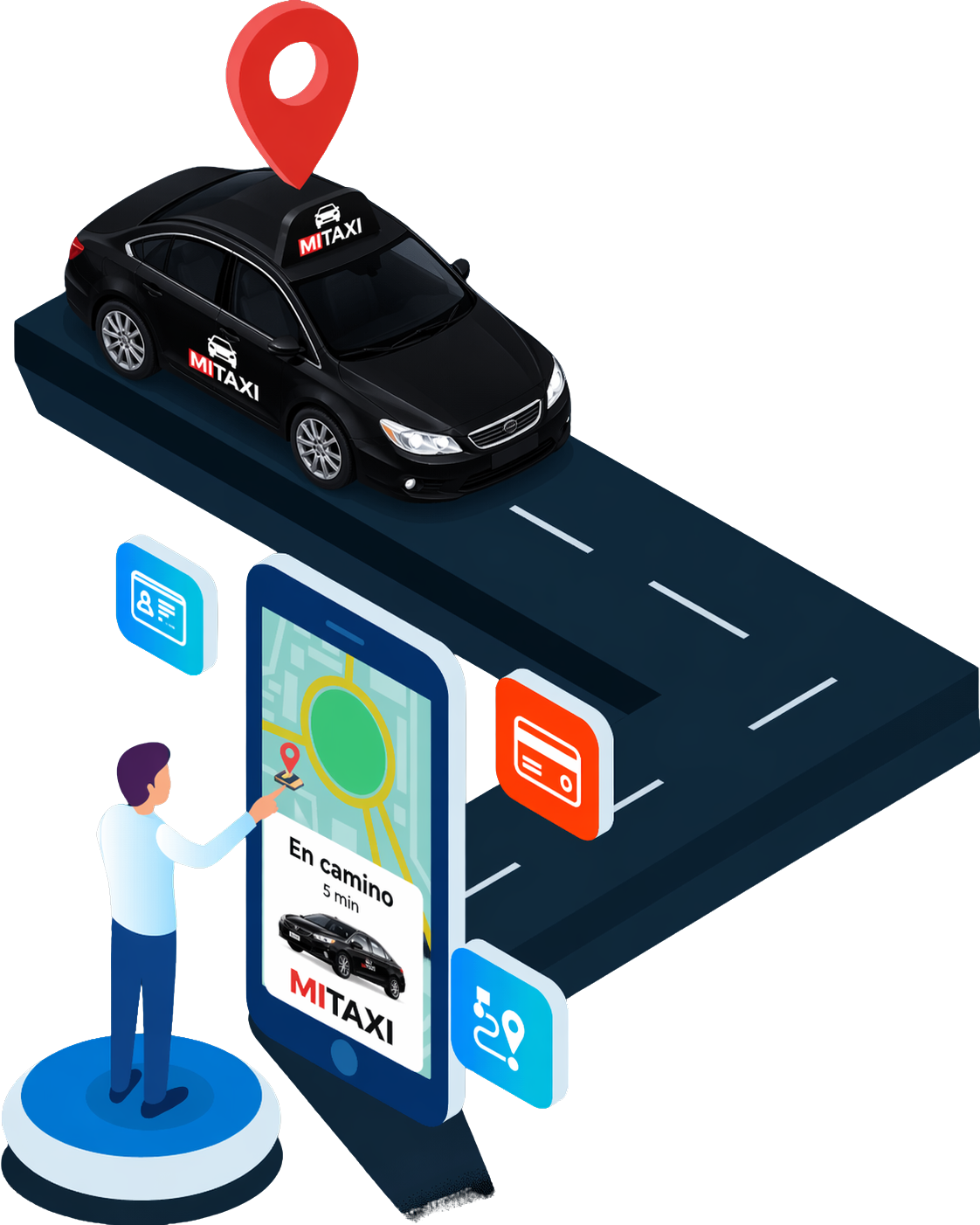 App Mi Taxi Arequipa - Reserva tu taxi desde el celular